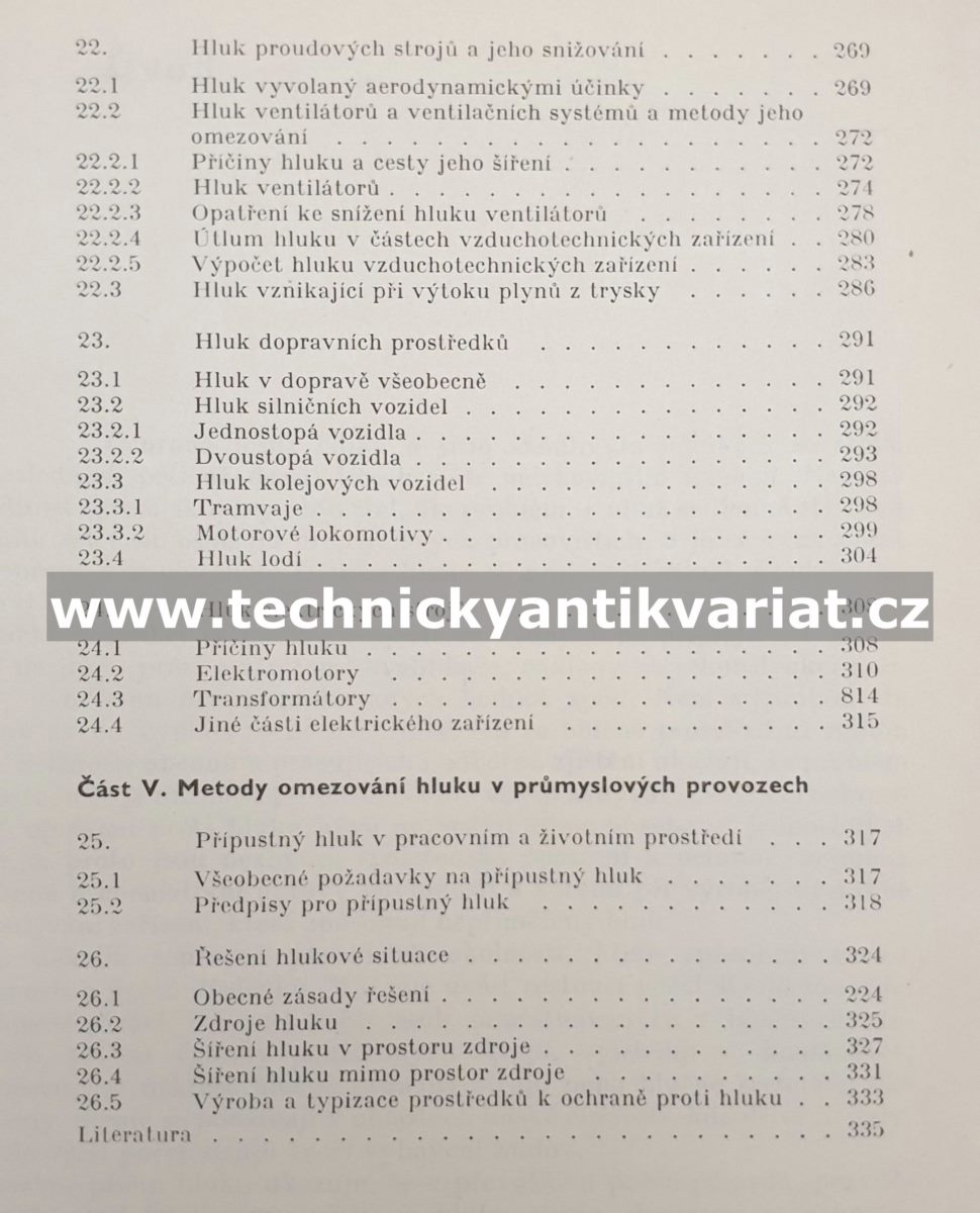 Hluk a jeho snižování v technické praxi - Němec, Ransdorf, Šnédrle (1970)