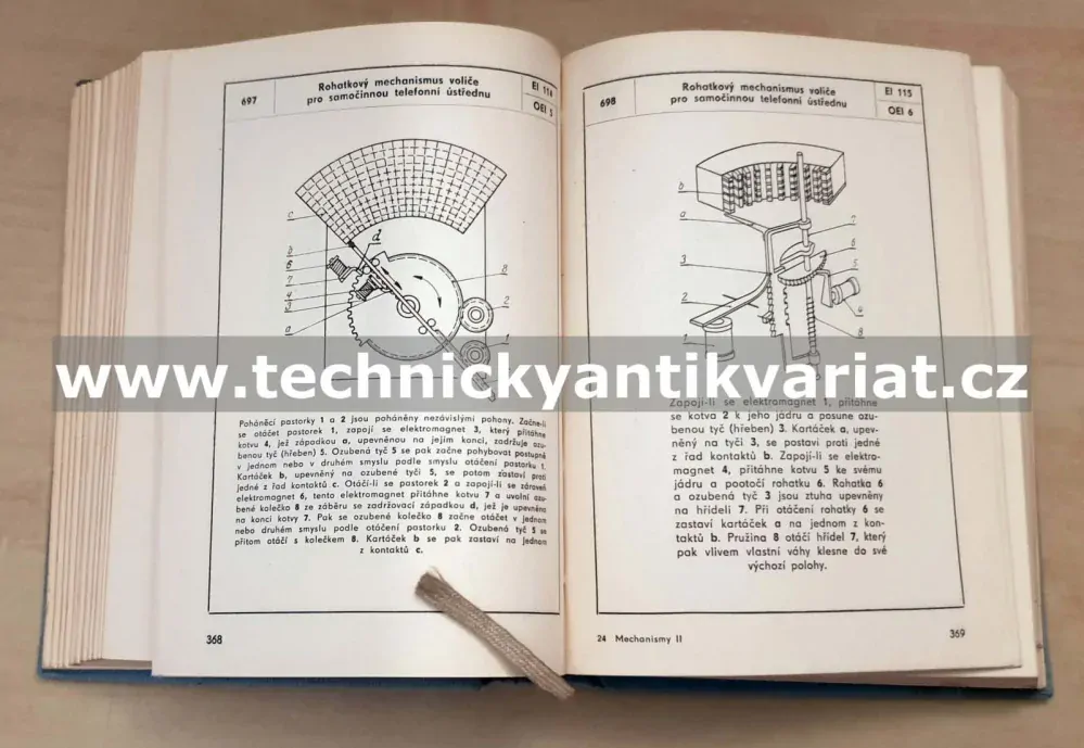 Mechanismy - Hydraulické, pneumatické a elektrické - I.I. Artobolevskij (1960)