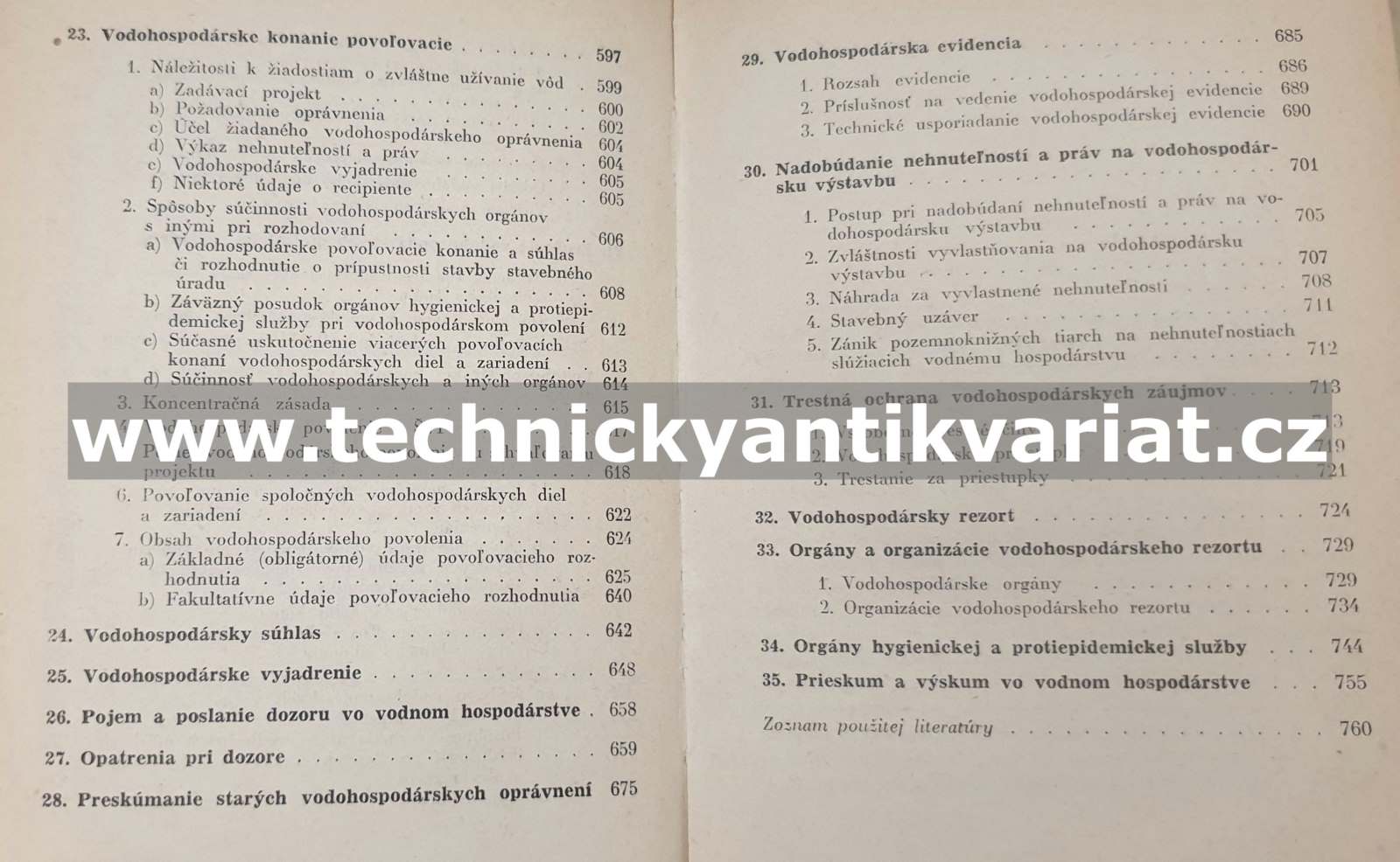Vodohospodárska priručka - Horenc, Ratica (1962)