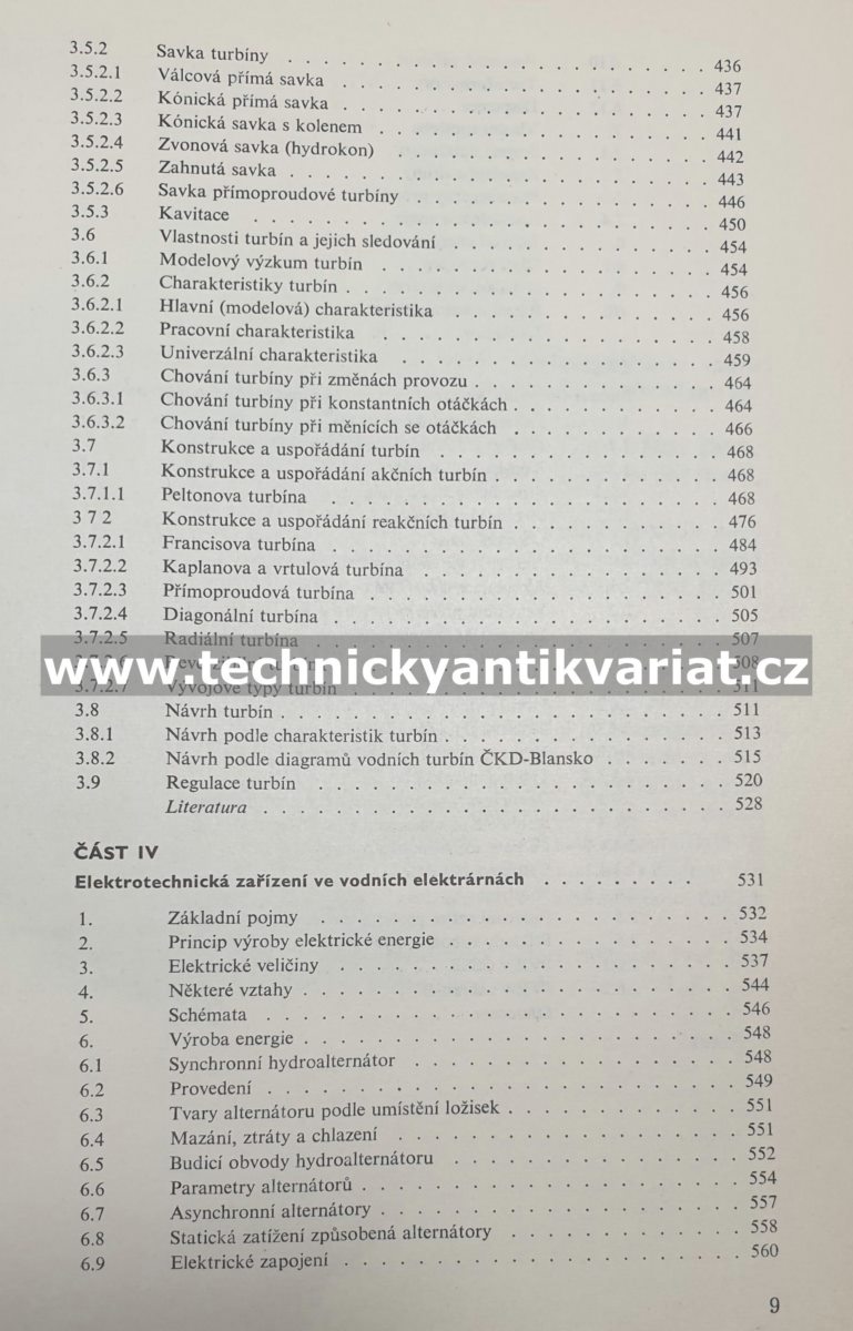 Využití vodní energie - Štoll, Kratochvíl, Holata (1977)