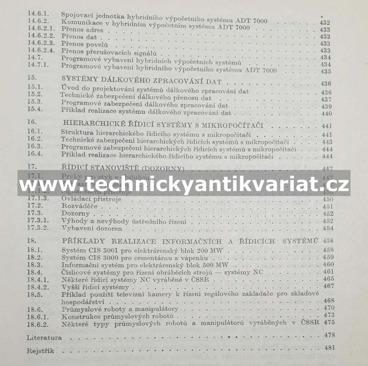 Technické prostředky automatického řízení - Jaroslav Balátě (1986)