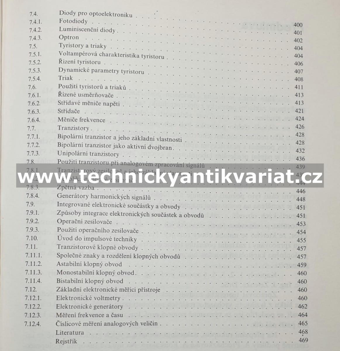 Elektrotechnika a silnoproudá elektronika - J. Vladař, J. Zelenka (1986)