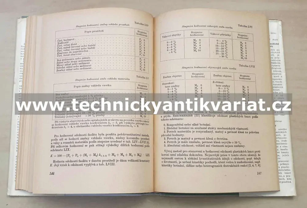 Koroze plastických hmot a pryže - Břetislav Doležal (1960)