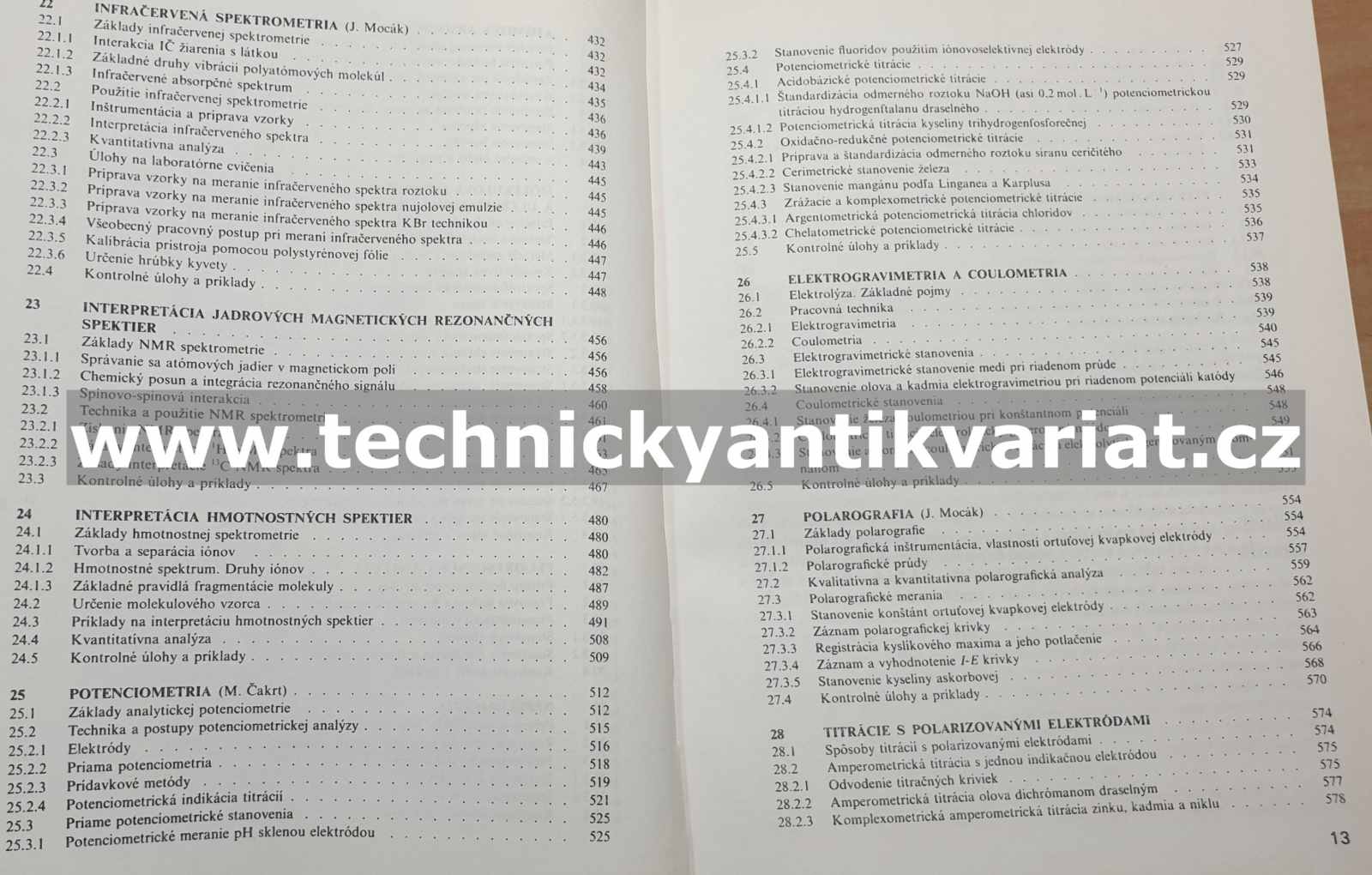 Praktikum z analytickej chémie - Miroslav Čakrt (1989)