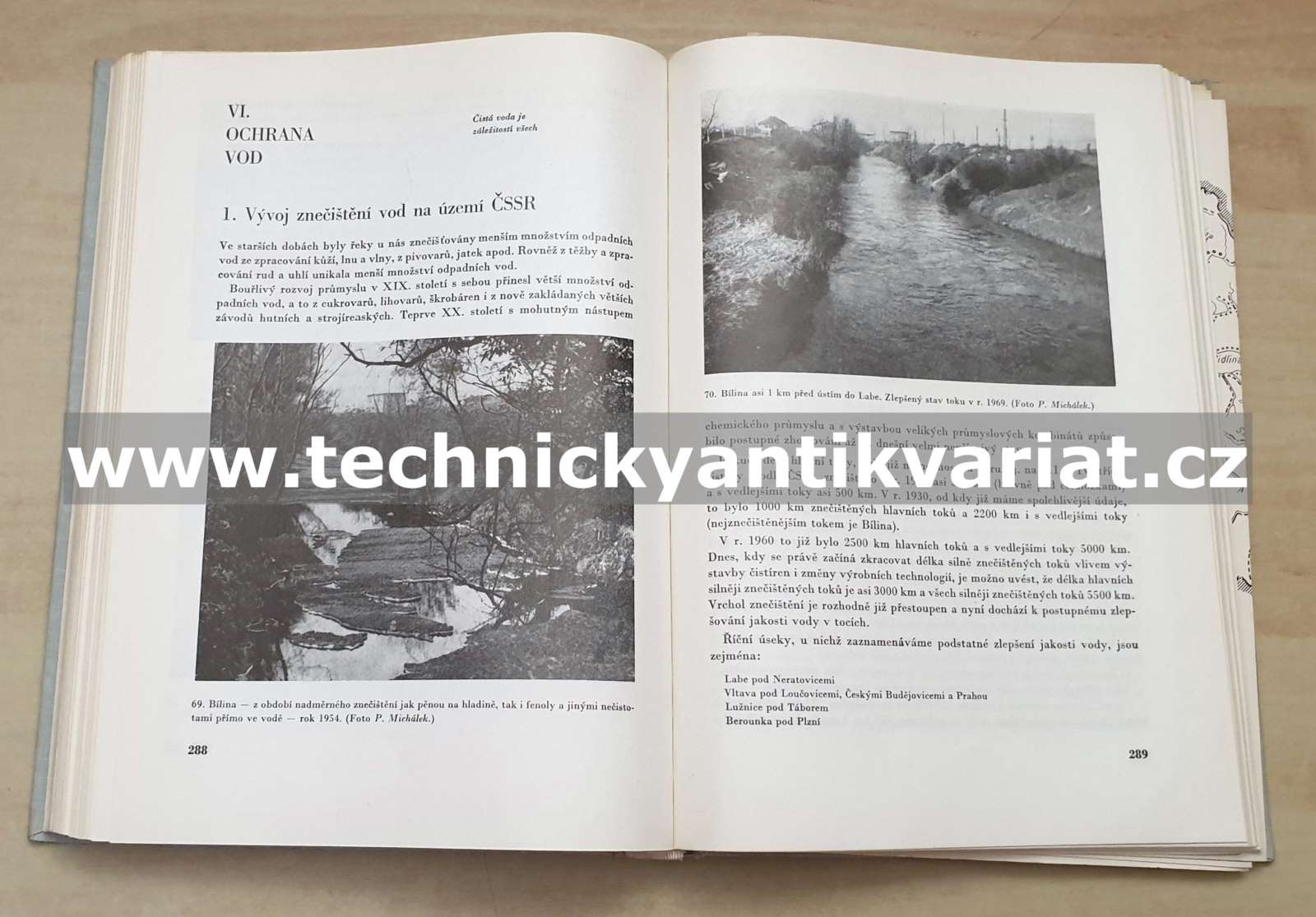 Povrchové vody v Československu a jejich ochrana - Jaroslav Bulíček (1972)