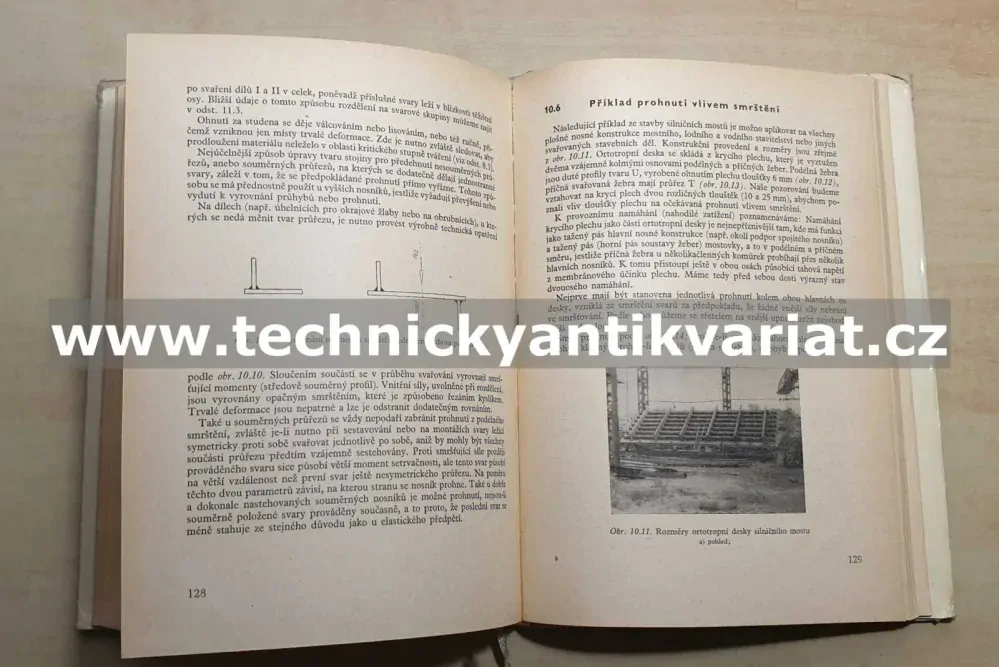 Deformace a pnutí ve svařovaných konstrukcích - Hánsch, Krebs (1964)
