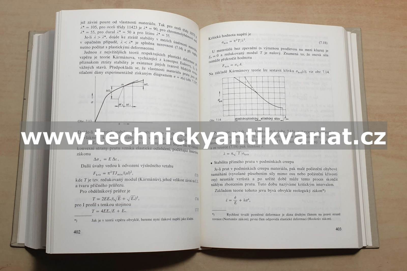 Pružnost a pevnost ve strojírenství - Němec, Dvořák, Hoschl (1989)