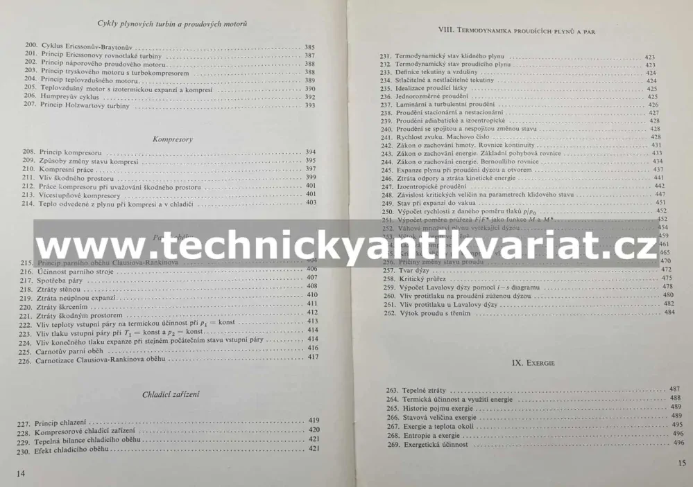 Technická termodynamika - Josef Kalčík (1963)