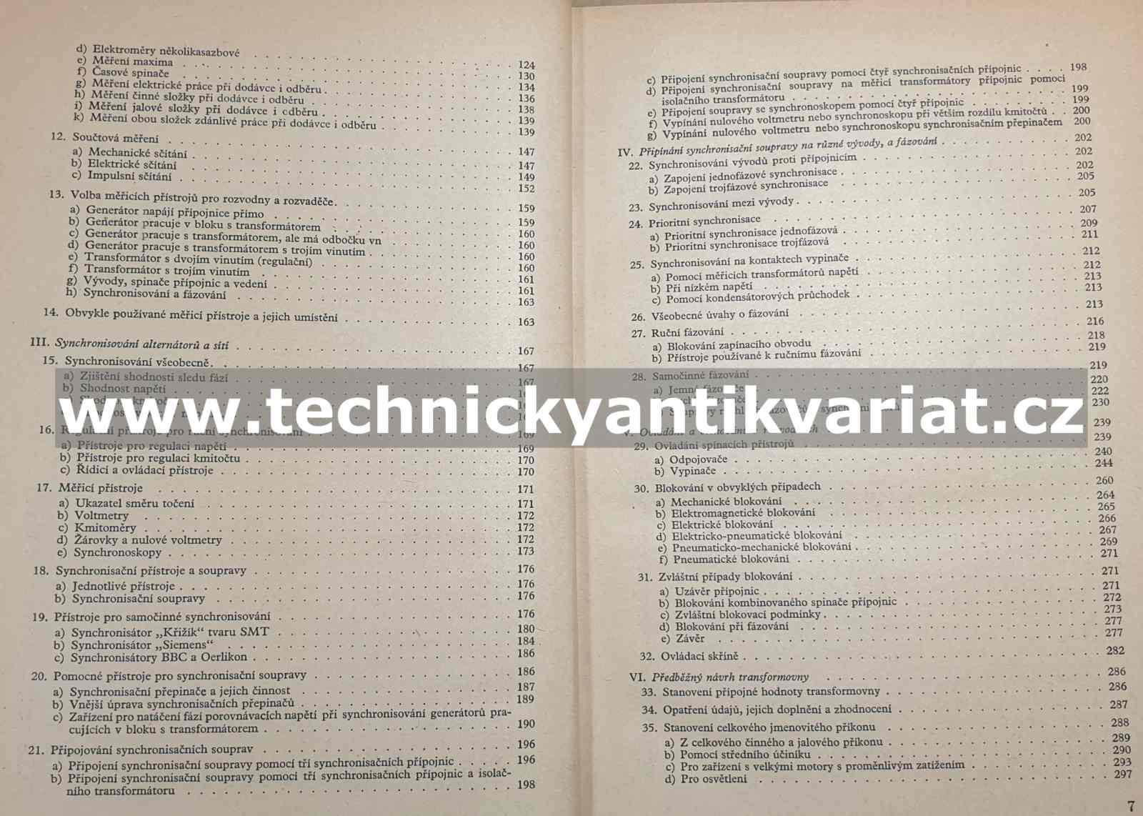 Navrhování průmyslových transformoven a elektráren - Tříska, Jícha, Grof (1955, 1955, 1956)