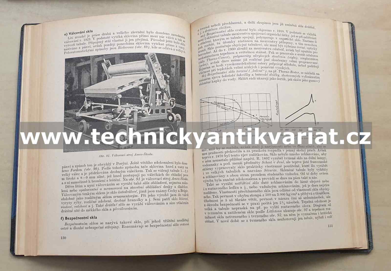 Sklářství a keramika I,II,III,IV - Rudolf Bárta (1952)