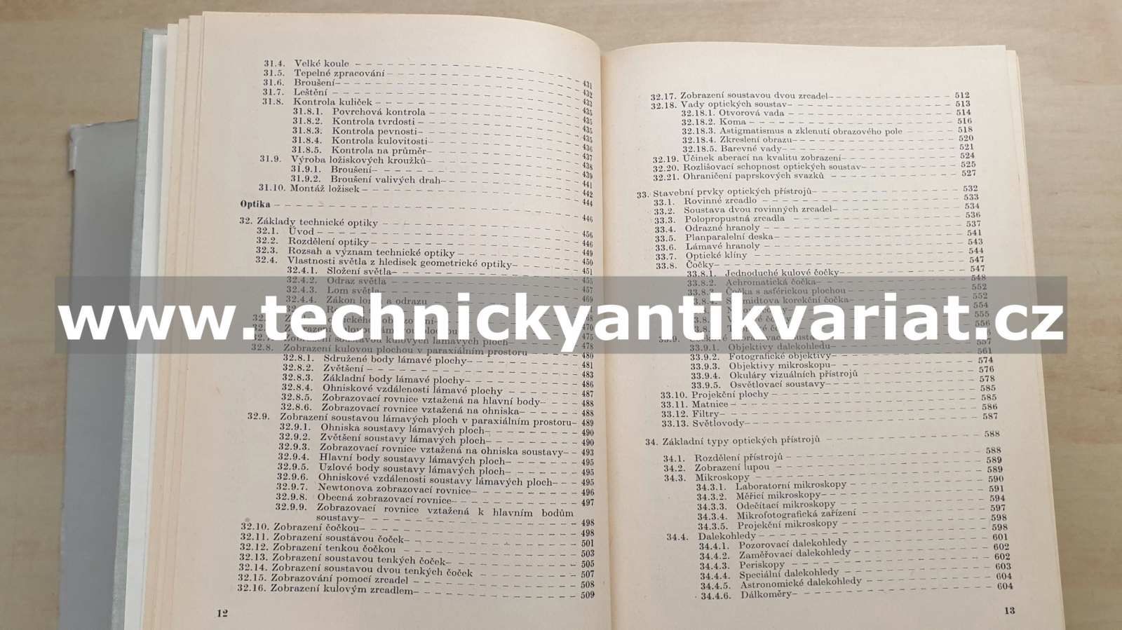 Základní kvalifikační učebnice přesná mechanika a optika - Kamarád, Otáhal, Podzimek, Šulc (1974)
