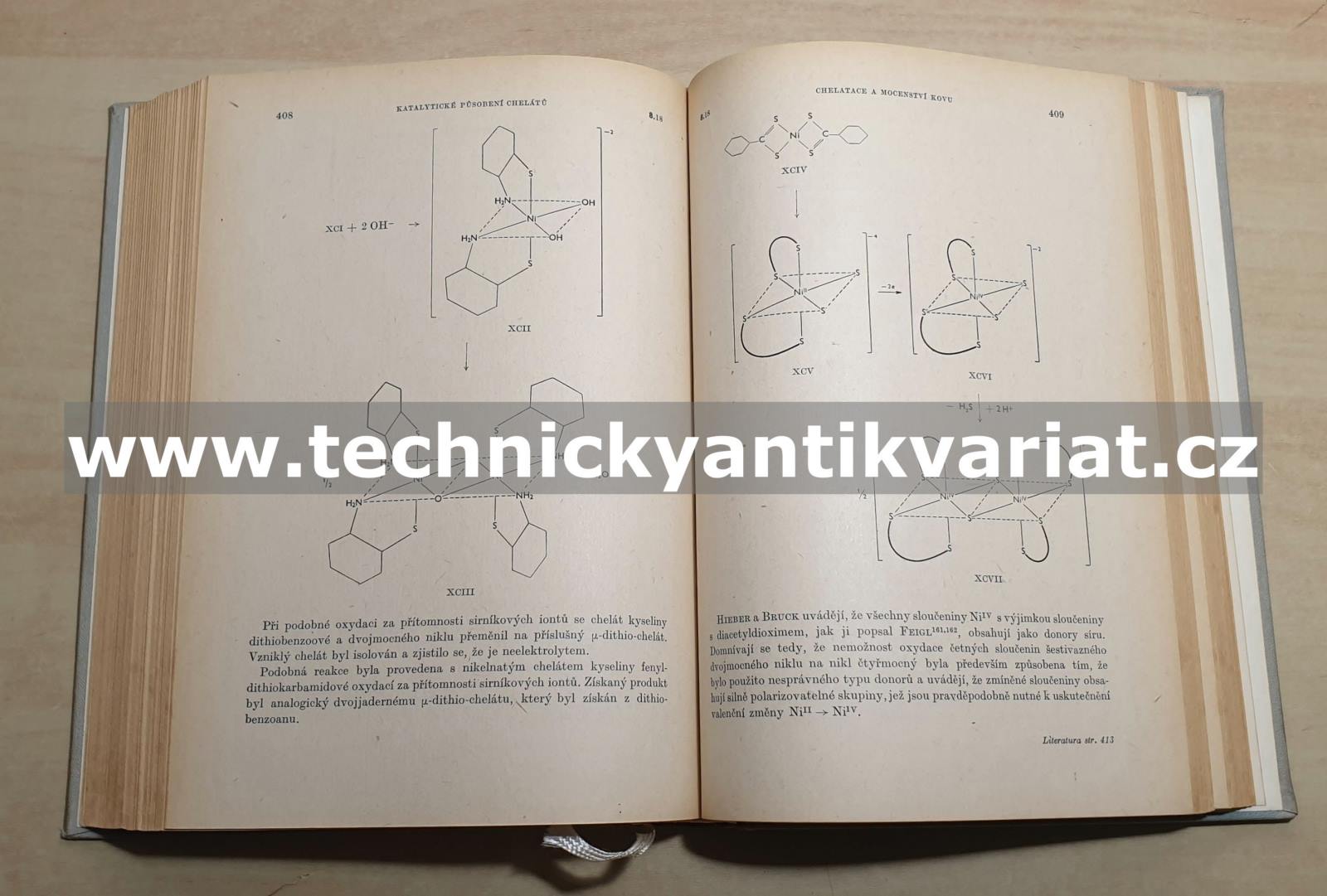 Chemie kovových chelátů - Marteill, Calvin (1959)