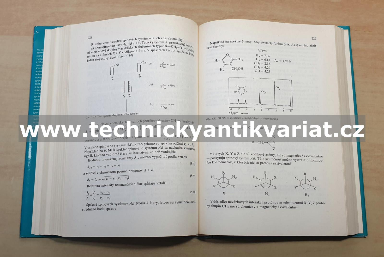 Metody kontroly technologických procesov. Spektrálne metody v organickej chémii a technologii - Kovač, Ilavský, Leško (1987)