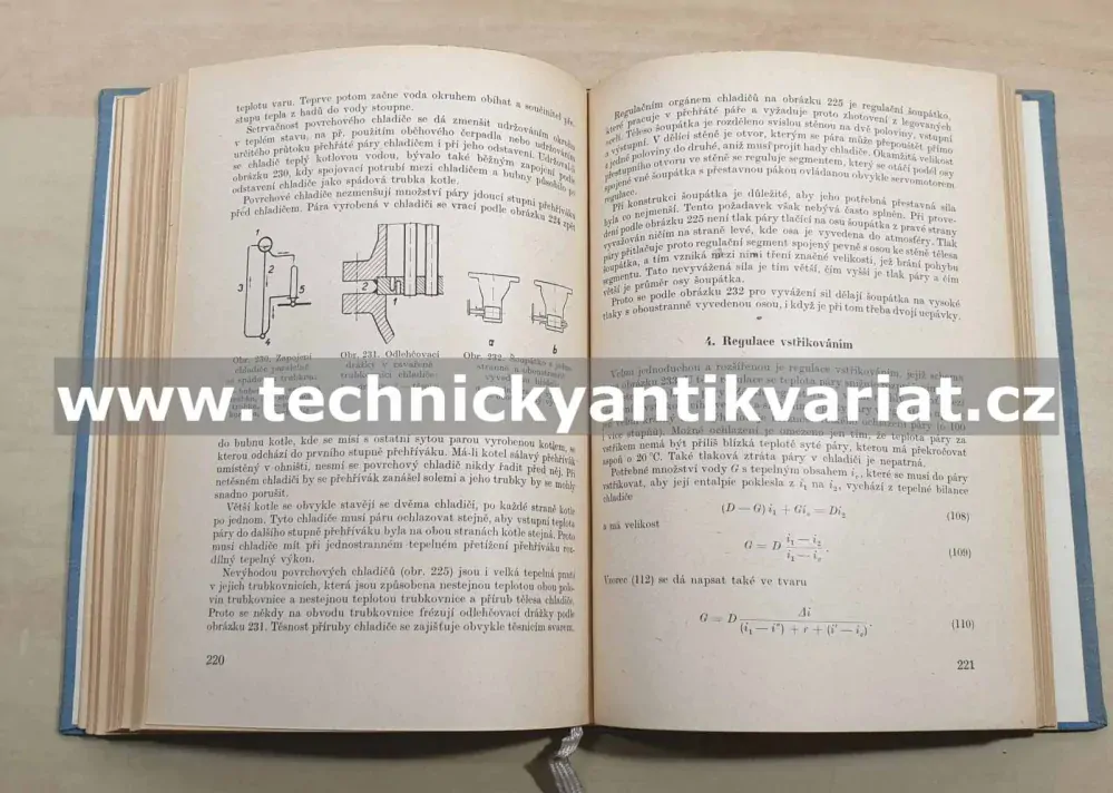 Přehříváky jejich příslušenství a regulace - Richard Doležal (1957)
