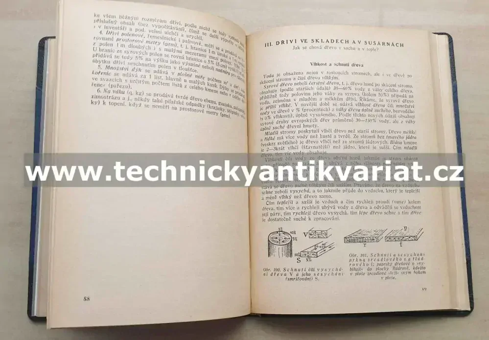 Názorná technologie dřeva - František Jirout (1951)