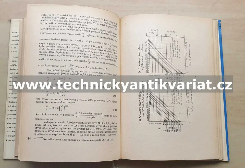 Závitová a šroubová spojení - František Pospíšil (1968)