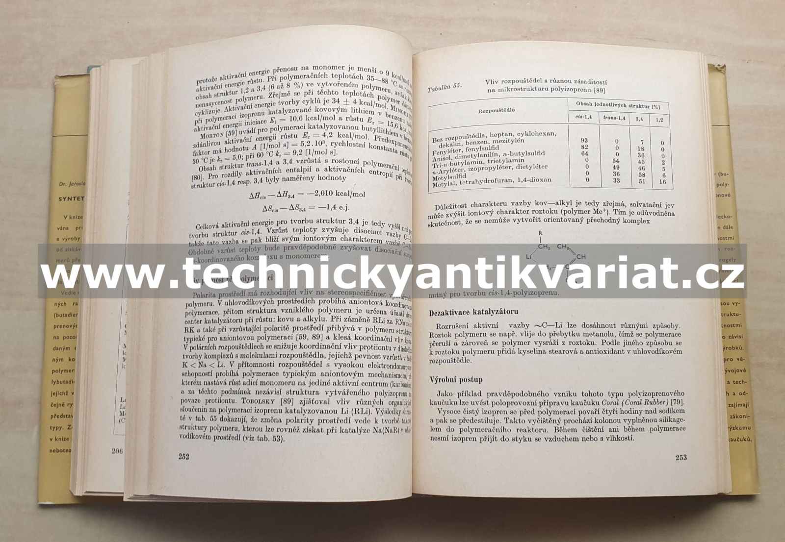 Syntetický kaučuk - J. Pech (1971)