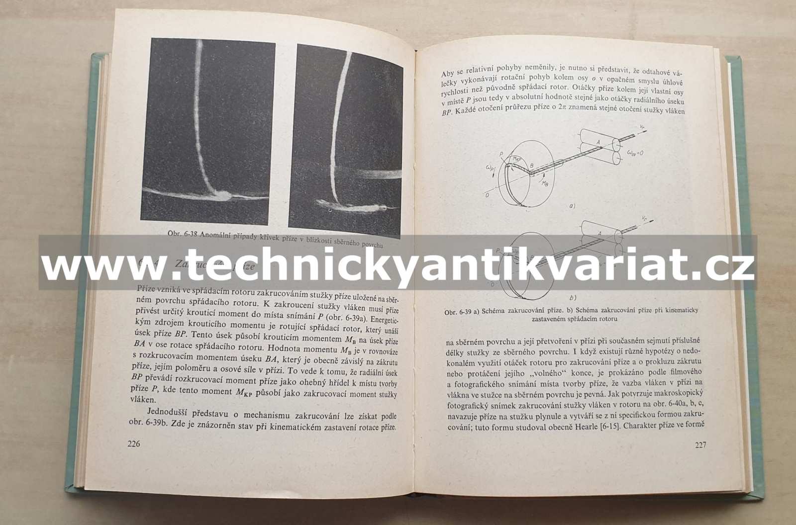 Bezvřetenové předení - Václav Rohlena (1974)