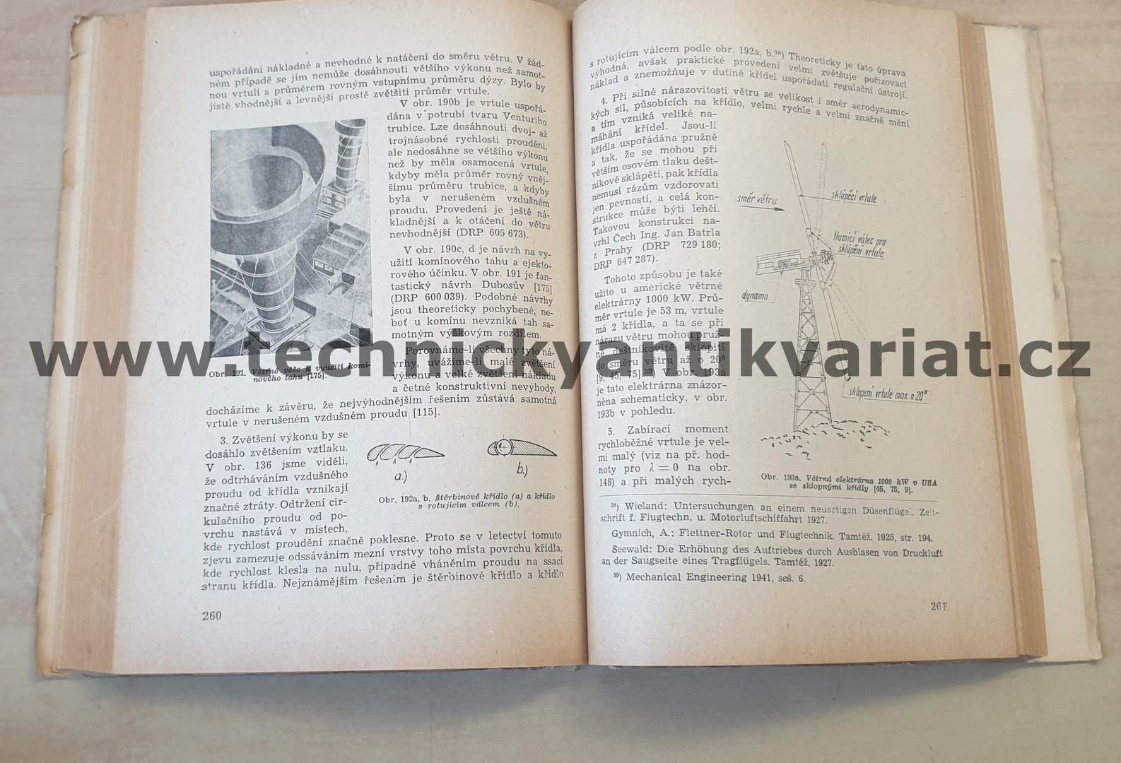 Větrné motory a elektrárny I. František Kašpar (1948)