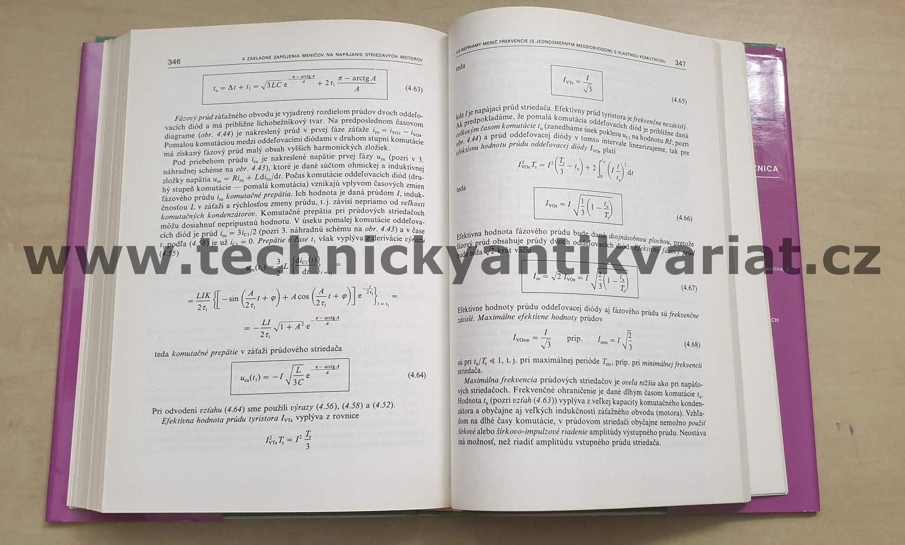 Výkonová elektronika pre elektrické pohony - Juraj Oetter (1988)