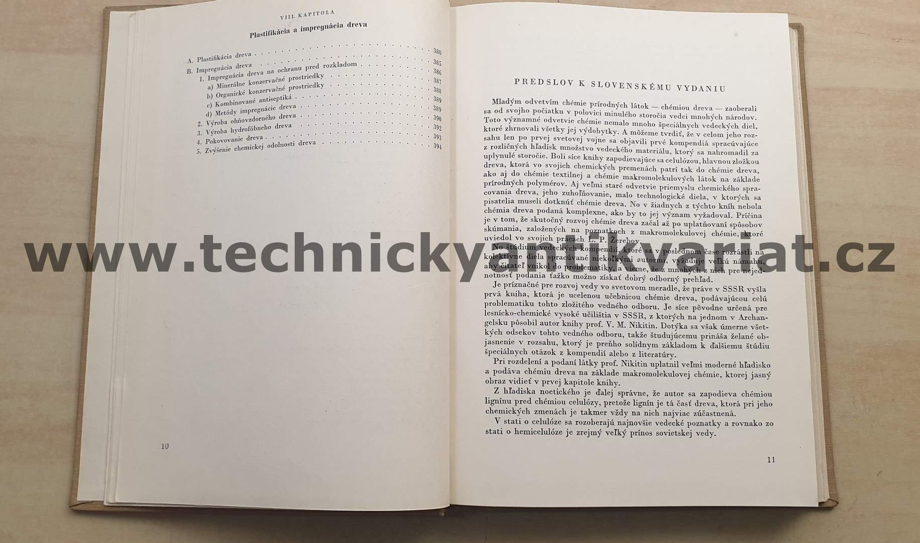 Chémia dreva a celulozy - V.M.Nikitin (1956)