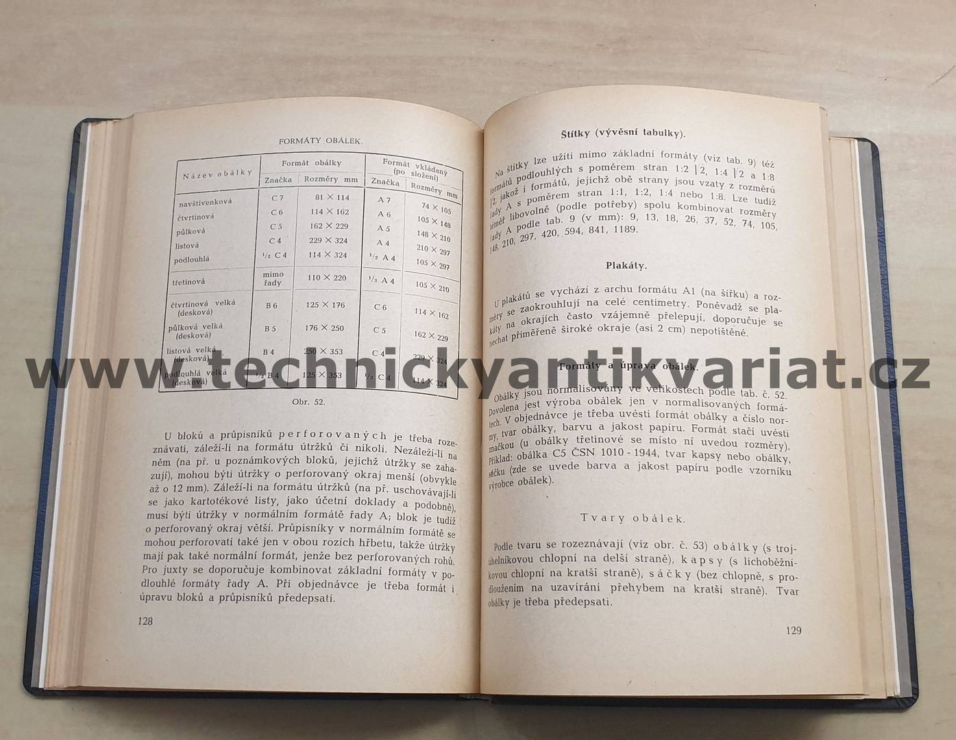 Zkoušení papíru u kancelářského stolu - Zdeněk Blažek (1951)