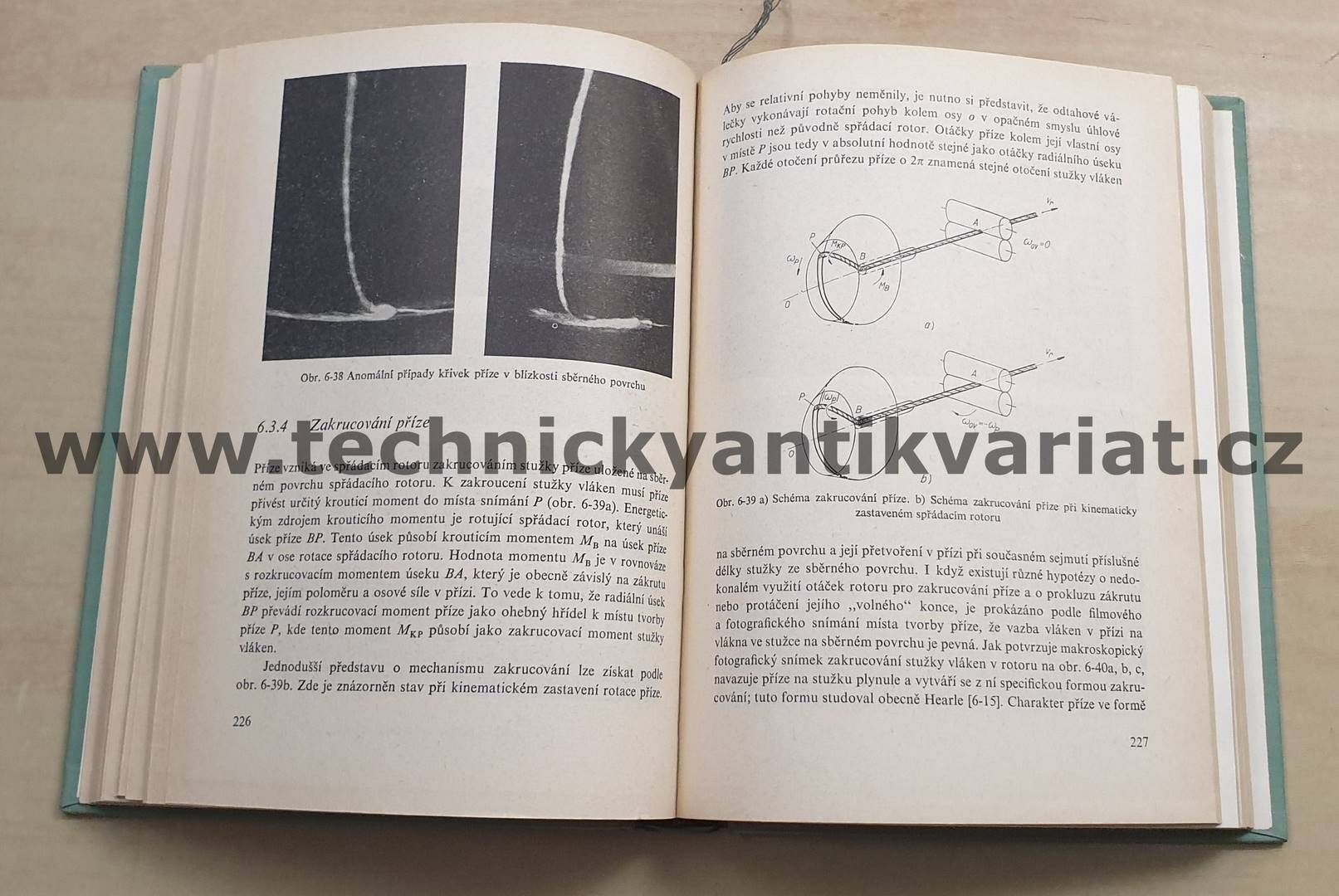 Bezvřetenové předení - Václav Rohlena (1974)