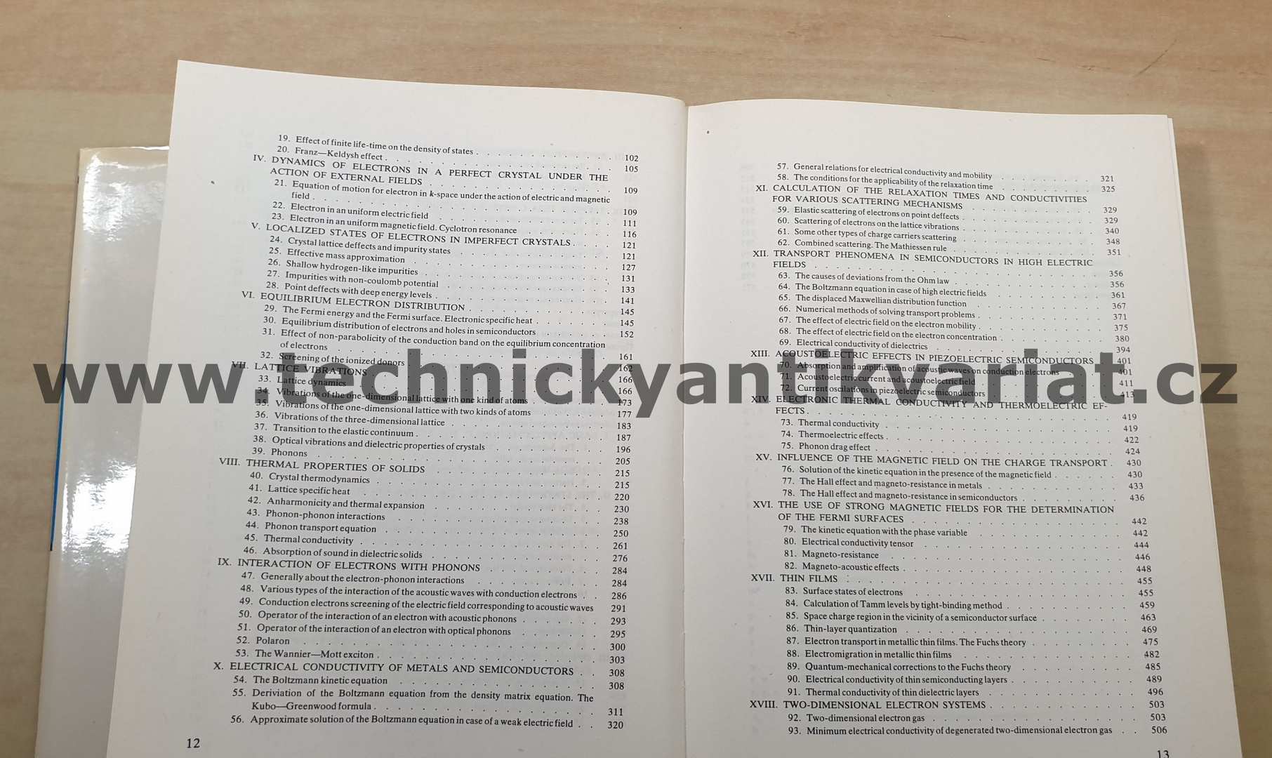 Teoria tuhých látok - Hrivnák, Bezák, Foltín, Ožvold (1985)