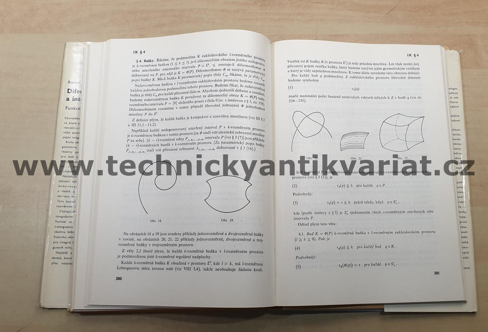 Diferenciální a integrální počet - Roman Sikorski (1973)