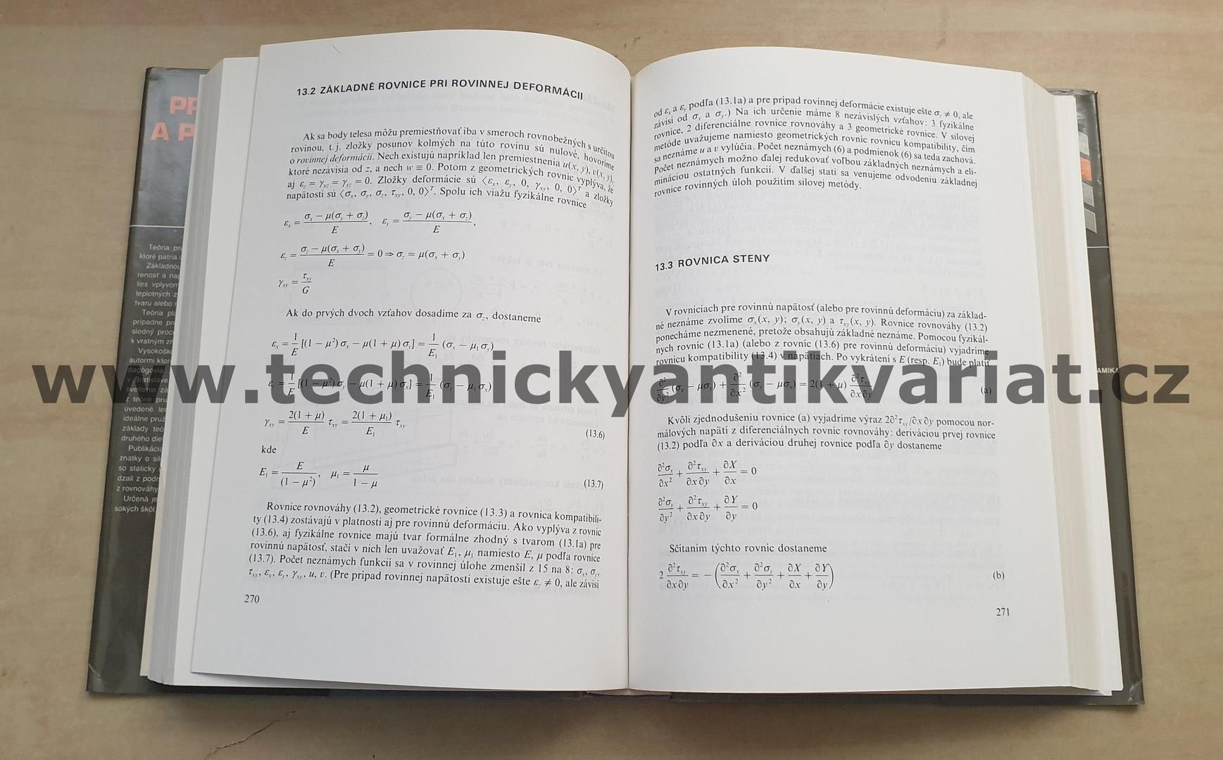 Pružnost a plasticita I. J.Kaiser, V.Složka, J.Dický, V.Jurasov (1990)