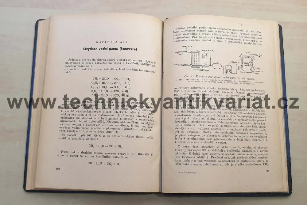 Technologie uhlovodíkových plynů - A.M.Ginstling (1951)