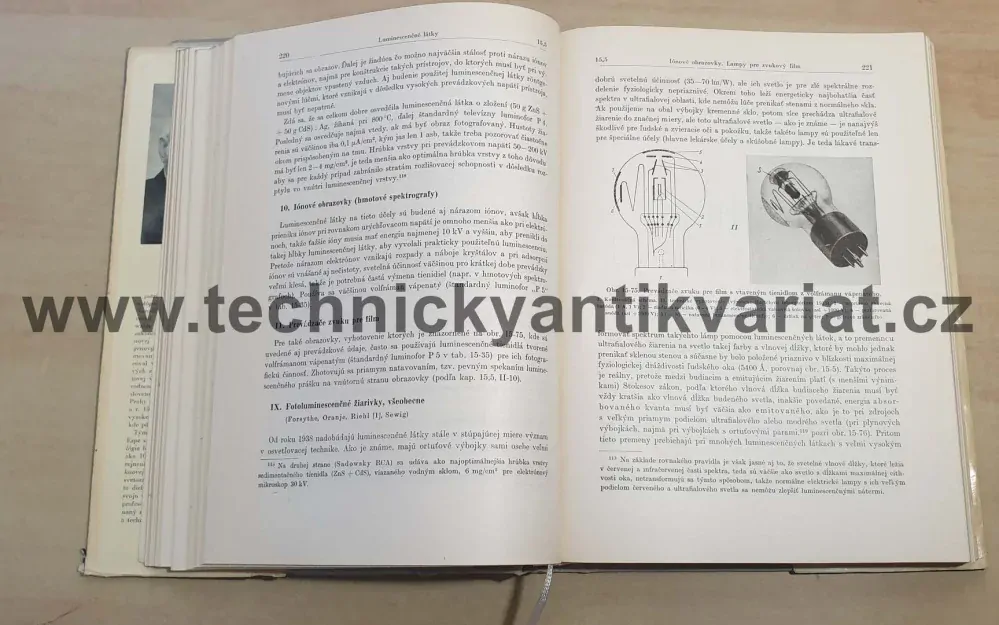 Technologia hmot vákuovej techniky III. pomocné materiály - Werner Espe (1962)