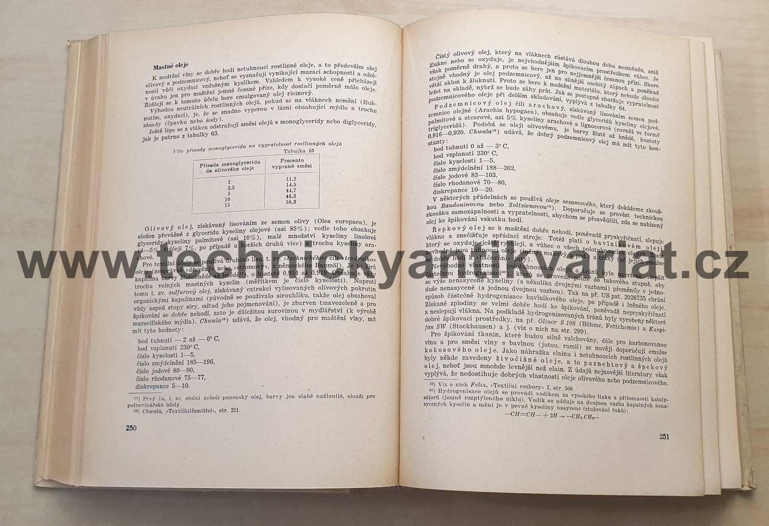 Chemická technologie textilní - I. Předběžná úprava textilního materiálu a výrobků - Václav Felix (1952)