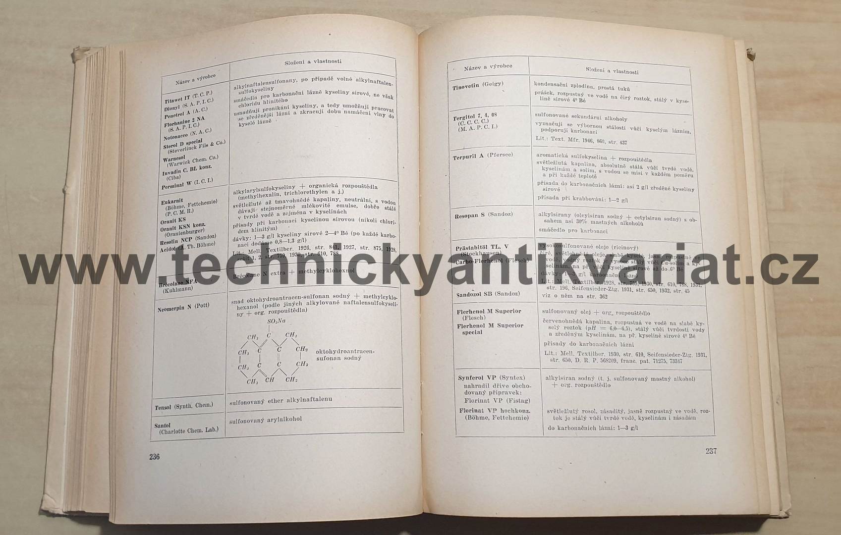 Chemická technologie textilní I. Předběžná úprava textilního materiálu a výrobků (1952) 