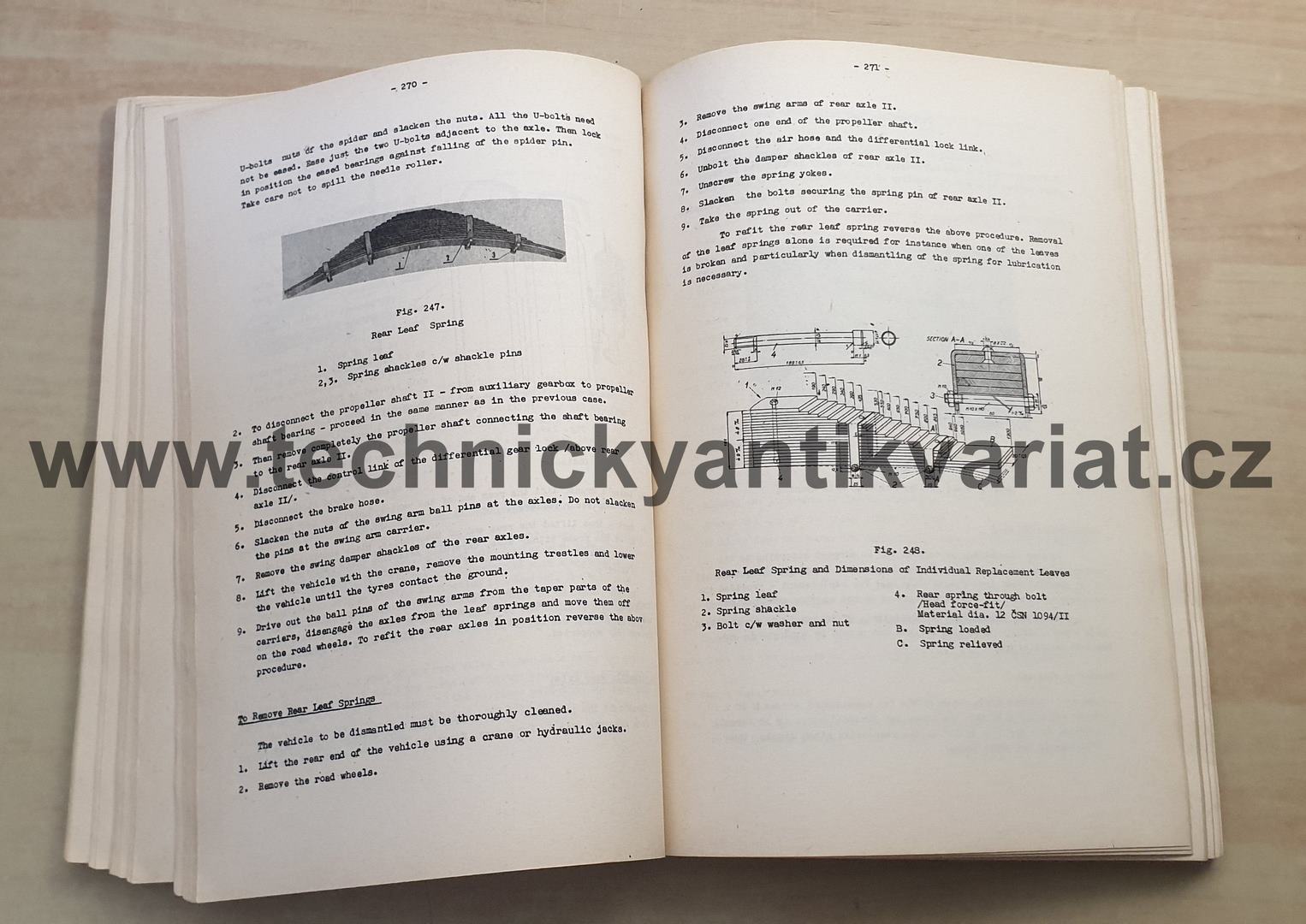 Praga V3S - workshop manual (1956)