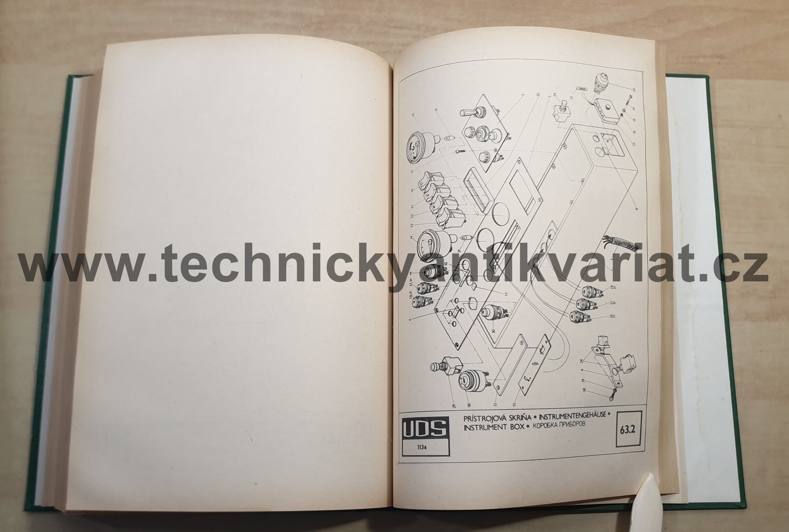 UDS 110a, 113a, 110p - Katalog náhradních dílů (1980)