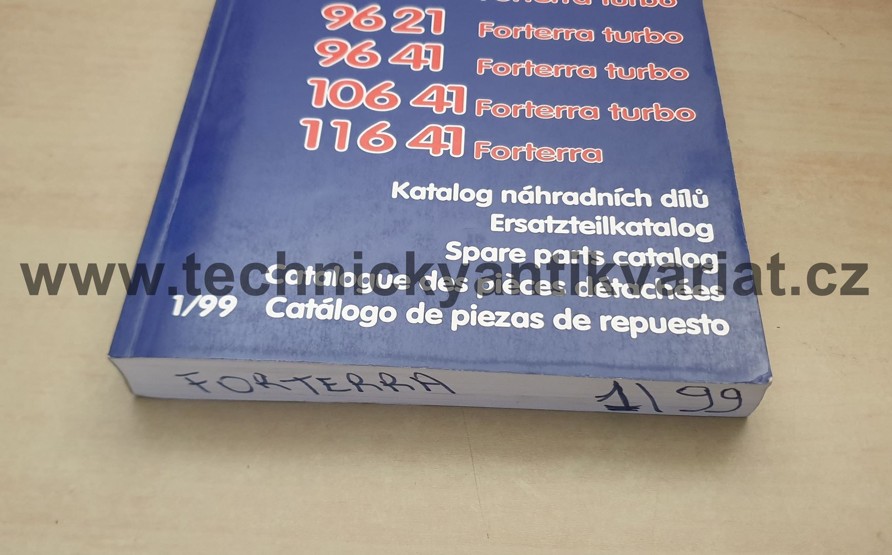 Zetor 8621, 8641, 9621, 9641, 10641, 11641 - Forterra (1999)