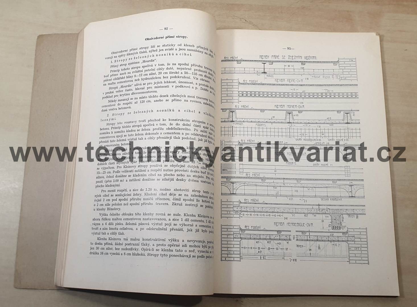 Konstruktivní stavitelství I.díl - Zednictví (Kohout, Tobek) 1931