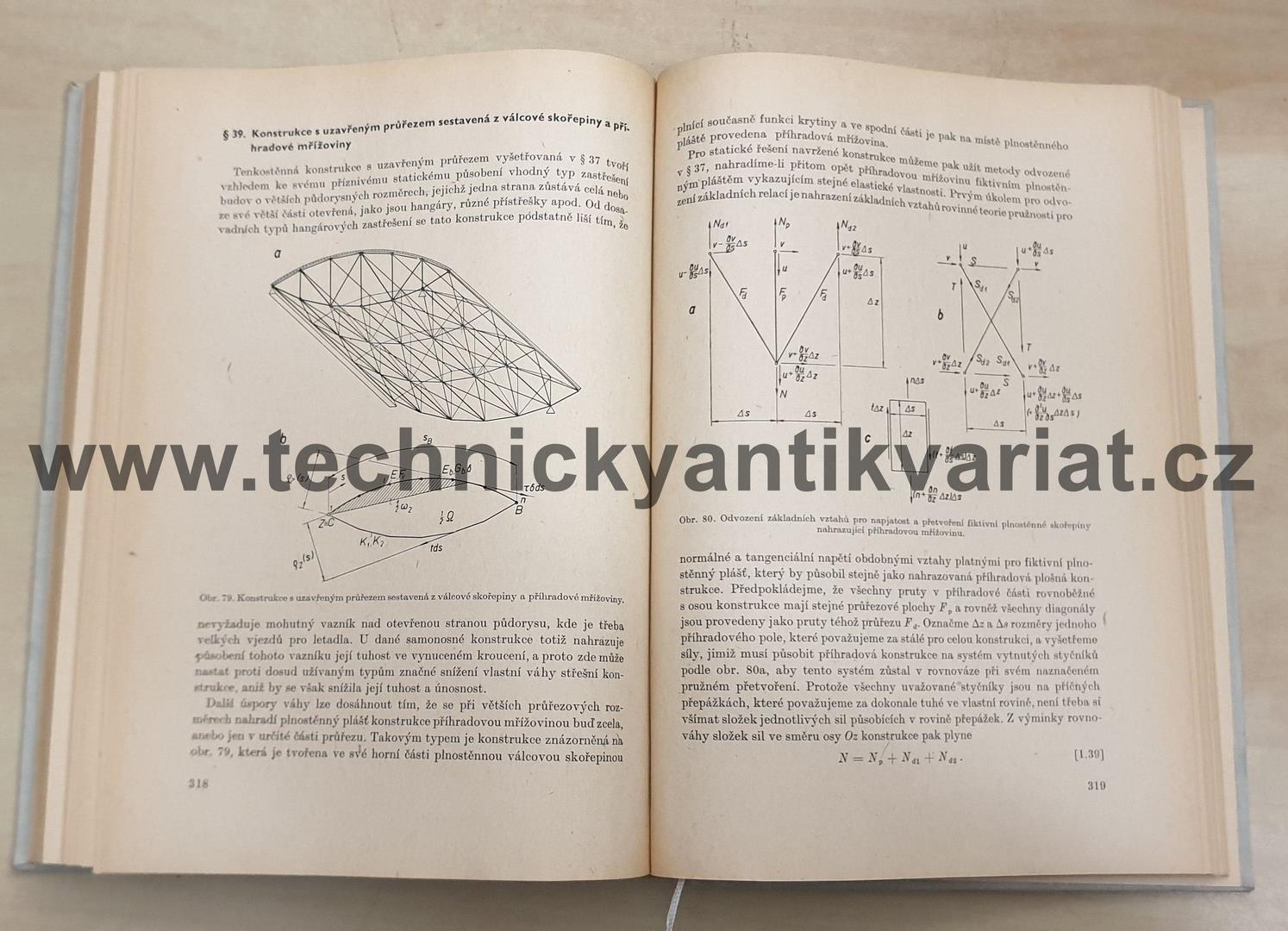 Statika tenkostěnných prutů a konstrukcí - V. Panc (1959)