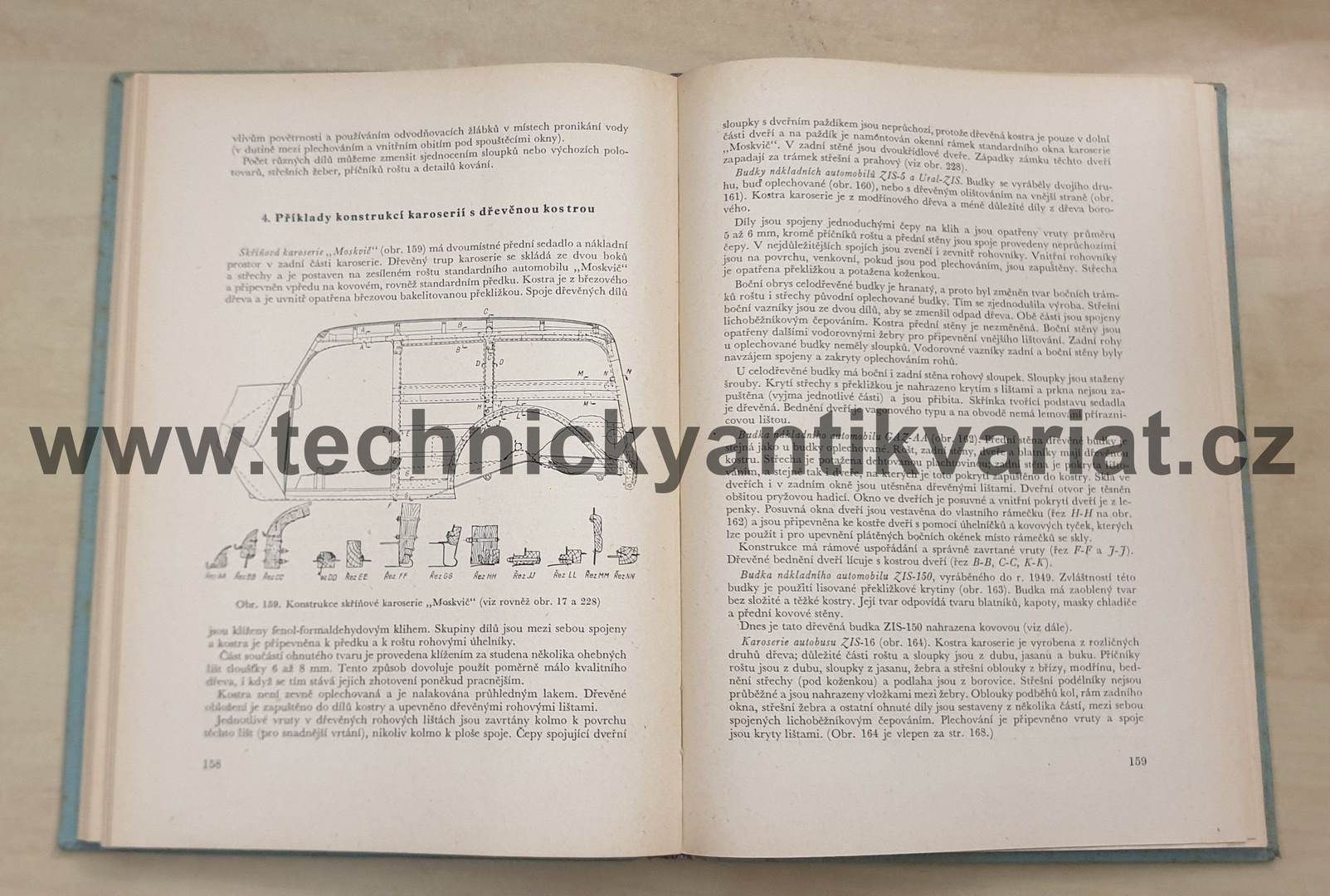 Automobilové karoserie - J.A.Dolmatovskij (1955)