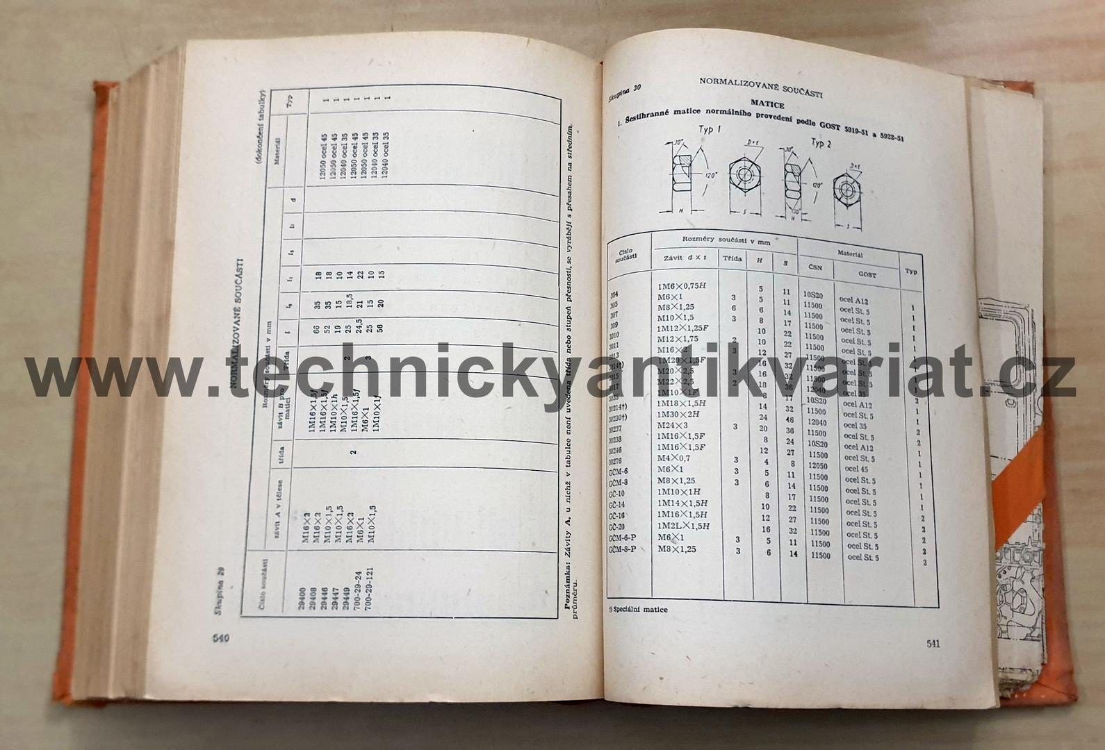 Traktor S100, S80 - popis, katalog náhradních dílů (1963)