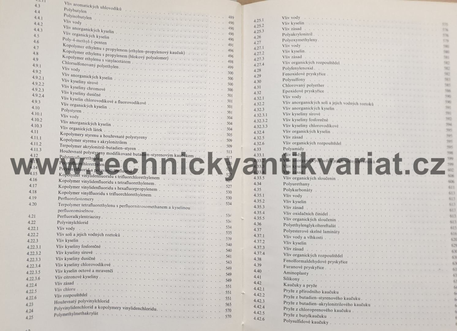 Odolnost plastů a pryží - Břetislav Doležal (1981)