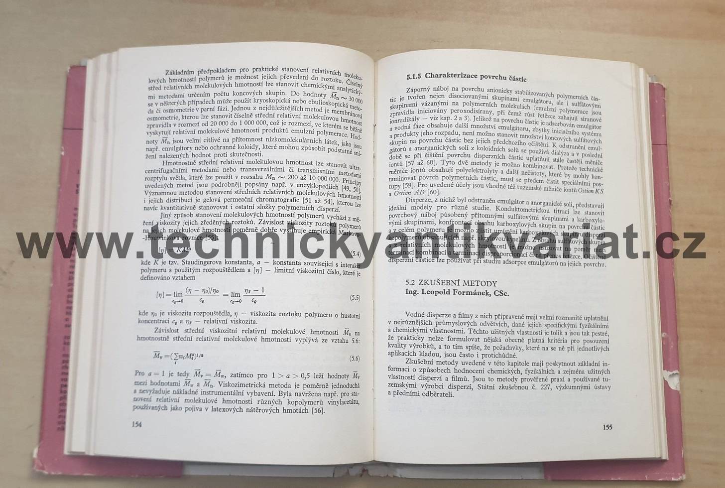 Vodné disperze syntetických polymerů - J. Šňupárek ml., L. Formánek (1979)