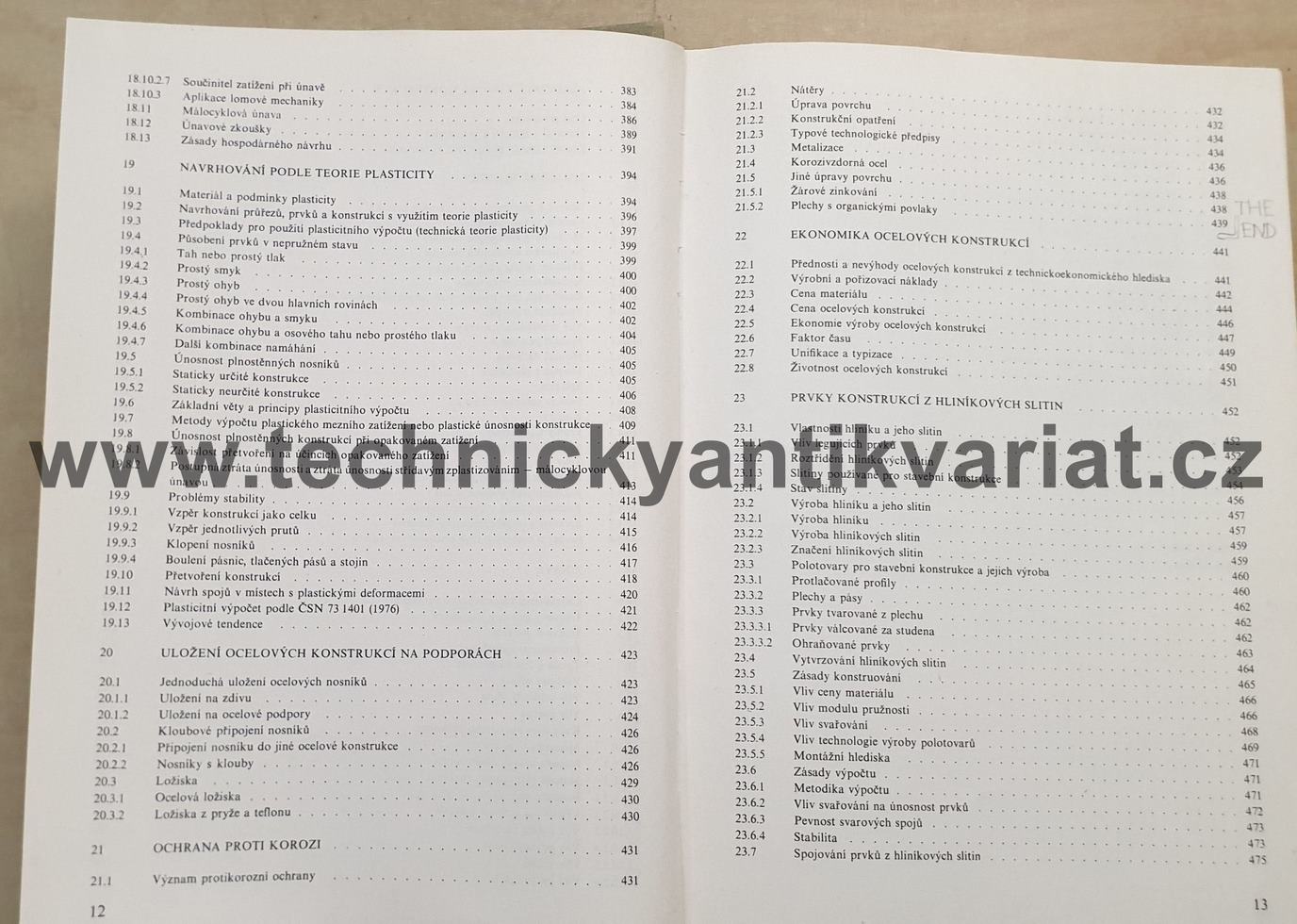 Prvky kovových konstrukcí - Pechar, Bureš, Studnička, Šafka (1984)