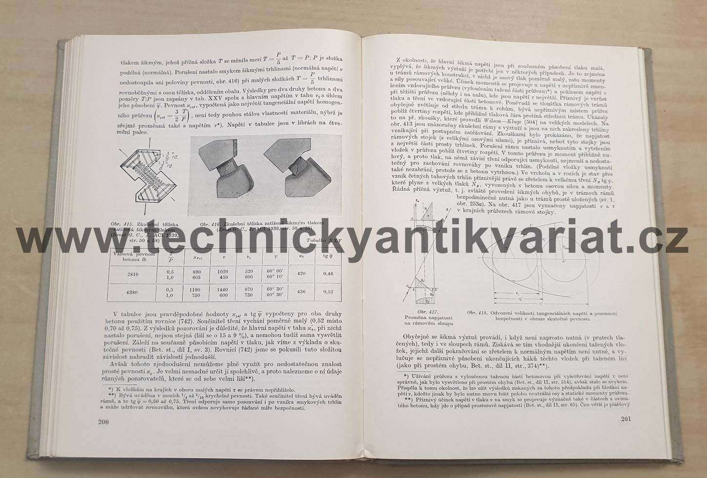 Betonové stavitelství III.výpočty, konstrukce, Svazek 1 - Stanislav Bechyně (1956)