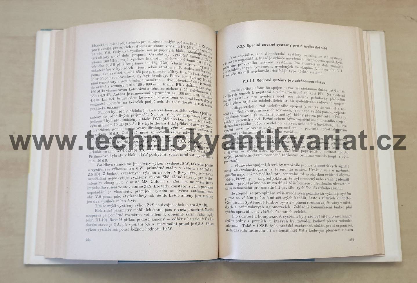 Pozemní pohyblivé radiokomunikační služby - E. Linhart (1982)