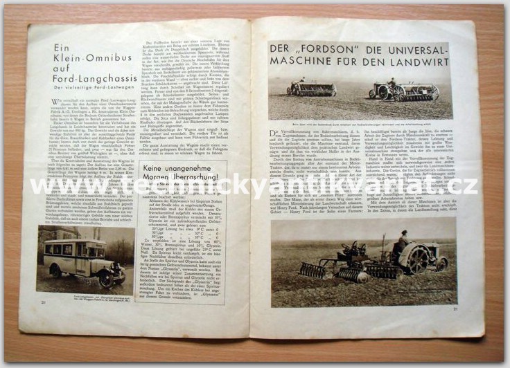 Ford im Bild 1931