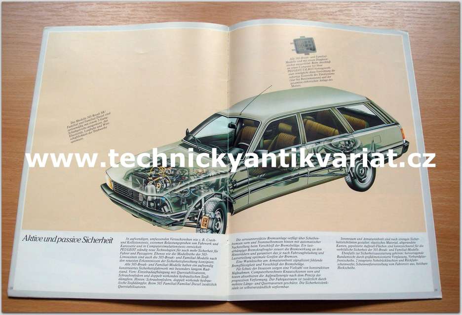 Peugeot 505 Break, Familia