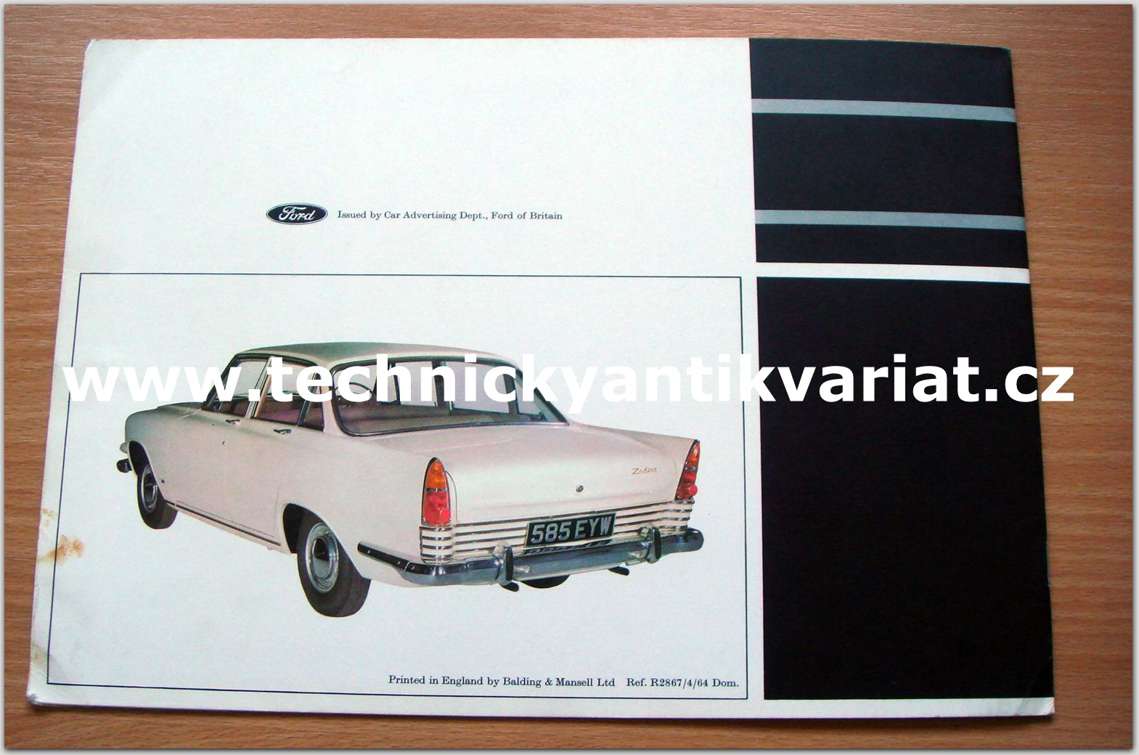Ford Zodiac mark III.