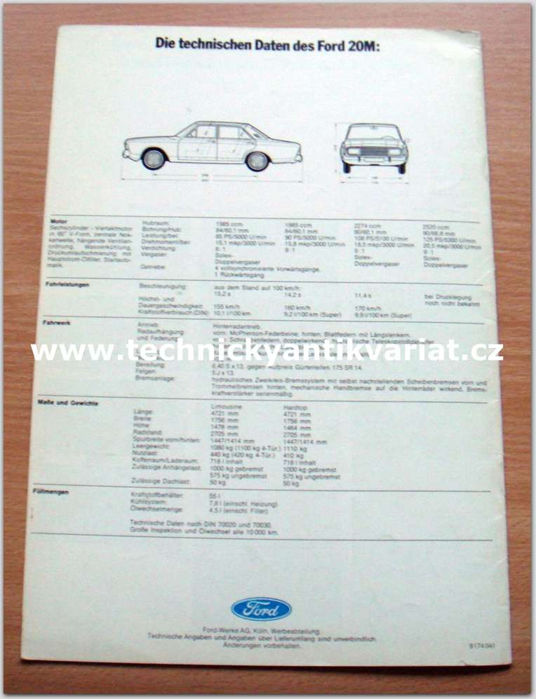 Ford 20M Linie